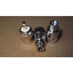 Wtyk UC1 UC-1 PL259/7 RF-7 RF7 SATEC HQ Izolator teflonowy
